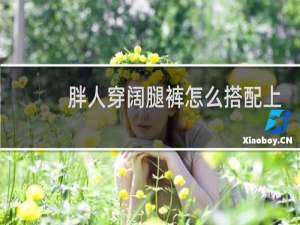 胖人穿阔腿裤怎么搭配上衣