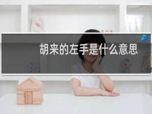 胡来的左手是什么意思，是一首什么歌什么梗