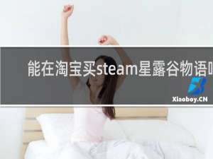 能在淘宝买steam星露谷物语吗
