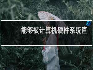 能够被计算机硬件系统直接识别的语言是