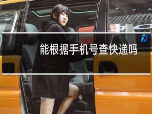能根据手机号查快递吗