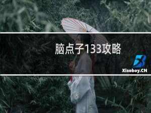 脑点子133攻略
