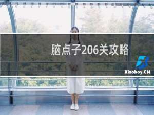 脑点子206关攻略