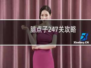 脑点子247关攻略