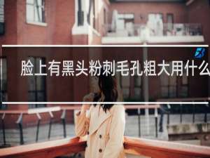 脸上有黑头粉刺毛孔粗大用什么药