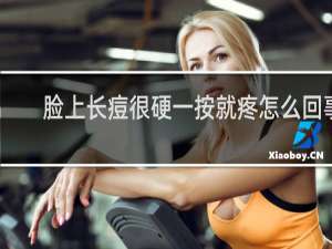 脸上长痘很硬一按就疼怎么回事