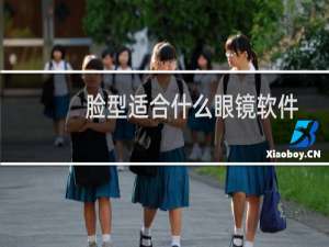 脸型适合什么眼镜软件