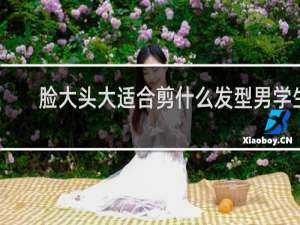 脸大头大适合剪什么发型男学生
