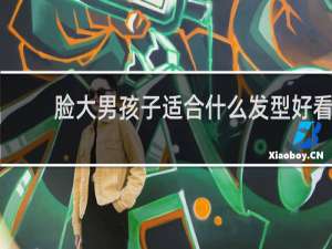 脸大男孩子适合什么发型好看
