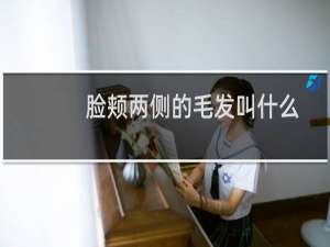 脸颊两侧的毛发叫什么