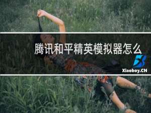 腾讯和平精英模拟器怎么设置才能极清