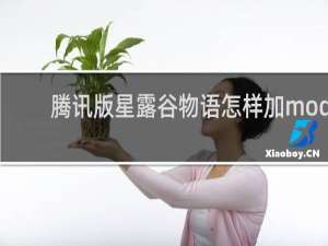 腾讯版星露谷物语怎样加mod