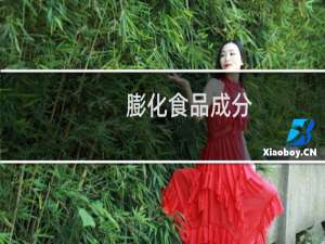 膨化食品成分