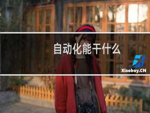 自动化能干什么