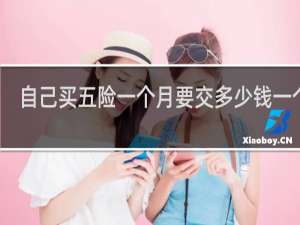 自己买五险一个月要交多少钱一个月