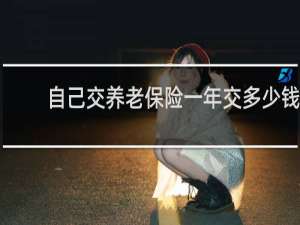 自己交养老保险一年交多少钱