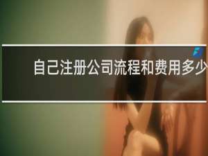 自己注册公司流程和费用多少
