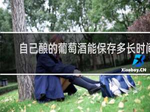 自己酿的葡萄酒能保存多长时间