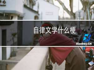自律文学什么梗
