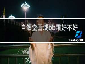 自然堂雪域bb霜好不好