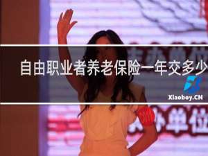 自由职业者养老保险一年交多少钱