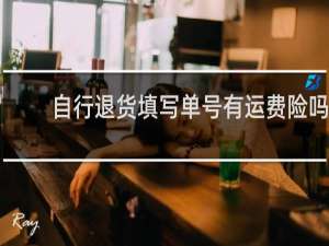 自行退货填写单号有运费险吗