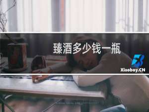 臻酒多少钱一瓶