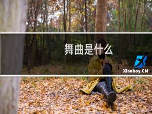 舞曲是什么