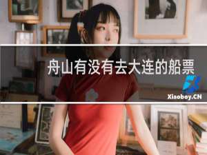 舟山有没有去大连的船票