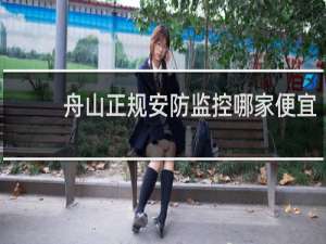 舟山正规安防监控哪家便宜