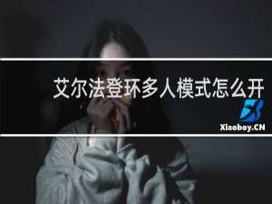 艾尔法登环多人模式怎么开