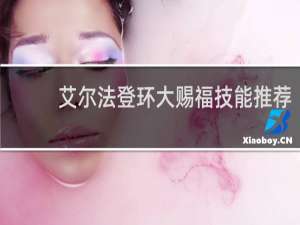 艾尔法登环大赐福技能推荐