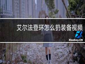 艾尔法登环怎么扔装备视频