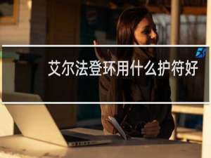 艾尔法登环用什么护符好