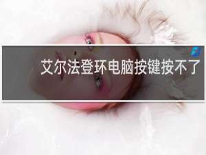 艾尔法登环电脑按键按不了