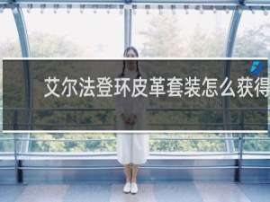 艾尔法登环皮革套装怎么获得