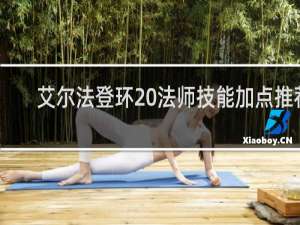 艾尔法登环 法师技能加点推荐