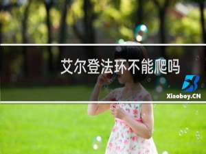 艾尔登法环不能爬吗