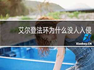 艾尔登法环为什么没人入侵