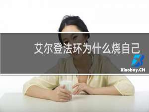 艾尔登法环为什么烧自己