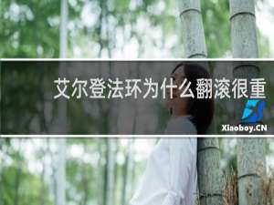 艾尔登法环为什么翻滚很重