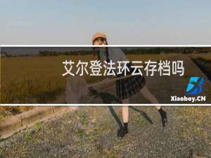 艾尔登法环云存档吗