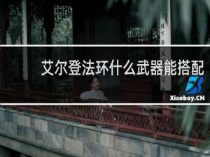 艾尔登法环什么武器能搭配