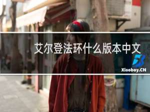 艾尔登法环什么版本中文