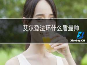 艾尔登法环什么盾最帅