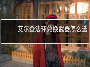 艾尔登法环兑换武器怎么选