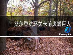艾尔登法环关卡前废墟巨人