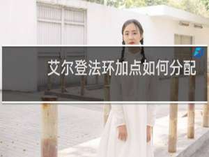 艾尔登法环加点如何分配