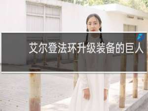 艾尔登法环升级装备的巨人