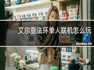 艾尔登法环单人联机怎么玩